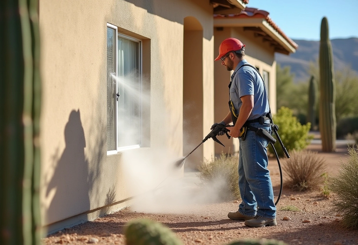 AZTM ProWash technician at work